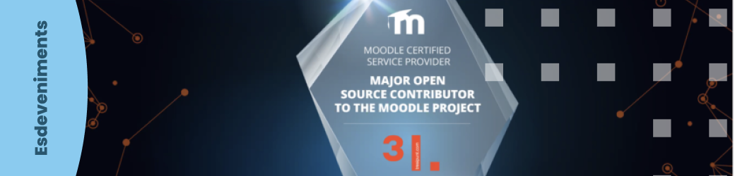 3ipunt guanya el premi Major Open Source Contributor to the Moodle Project dels Moodle Ceremony Awards 2021