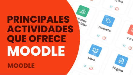 principales actividades que ofrece moodle