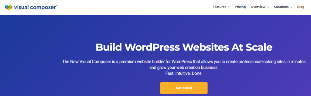 Visual Composer plugin