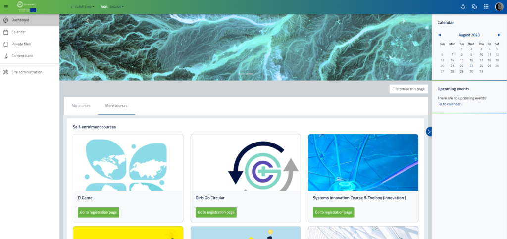 Inicio curs climate-kic