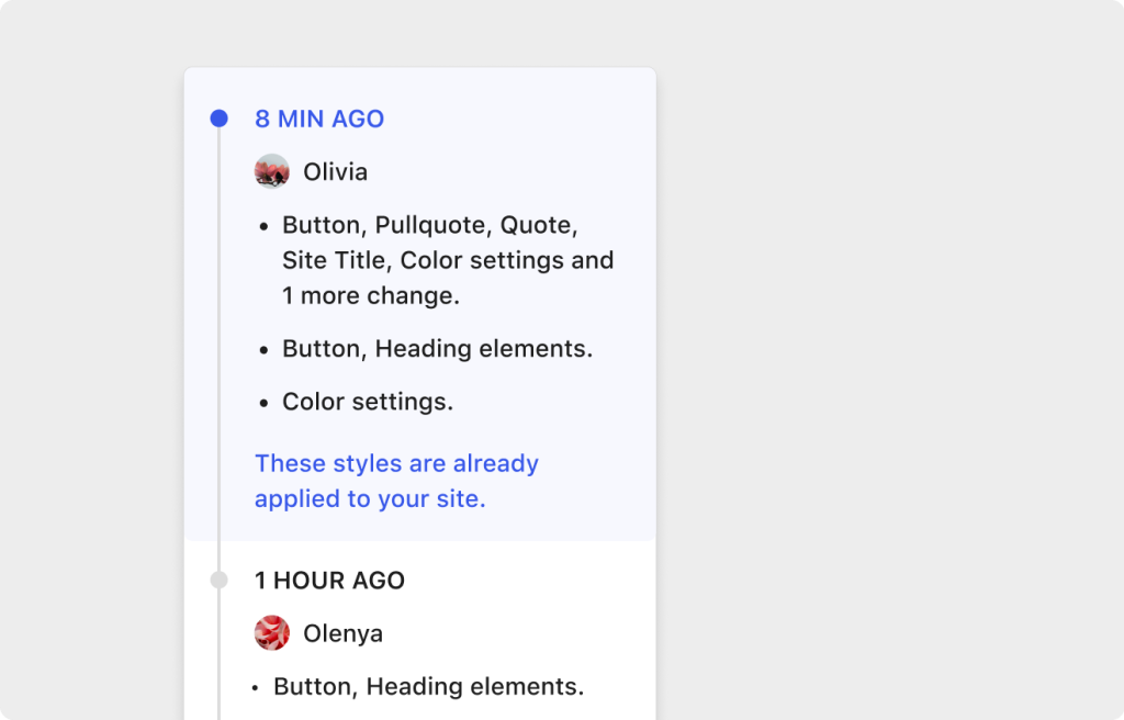 Revisions de plantilles