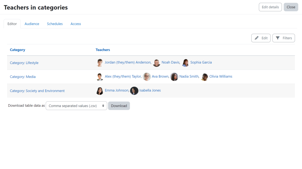Millores Informes personalitzats