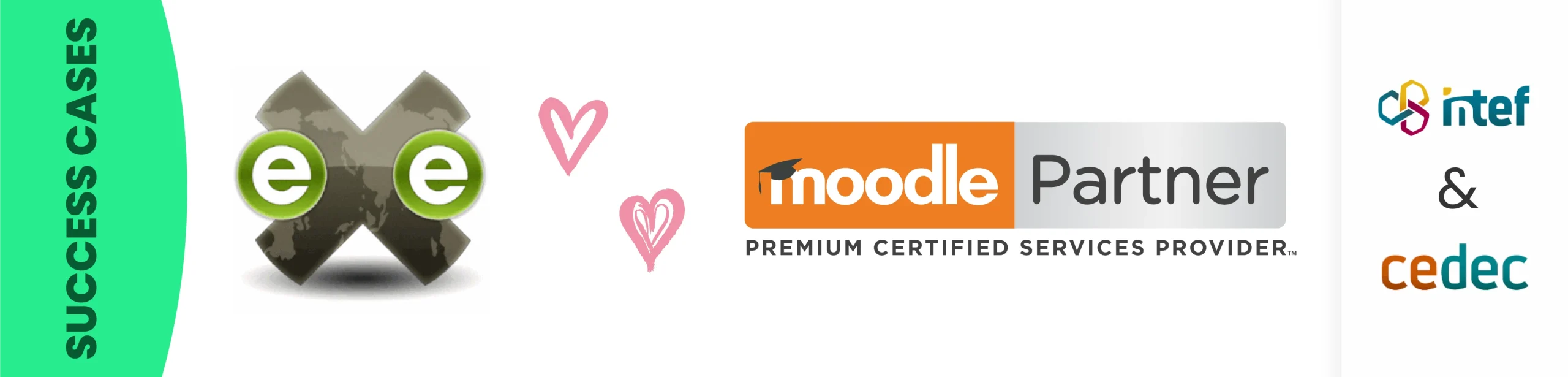 Moodle integration with the eXeLearning online content generator