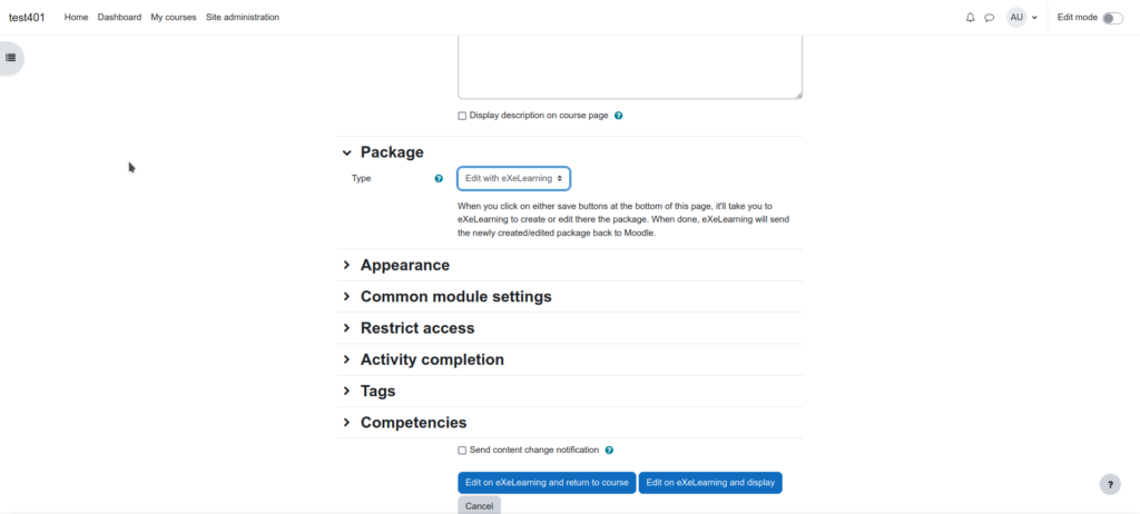 captura de pantalla del plugin web