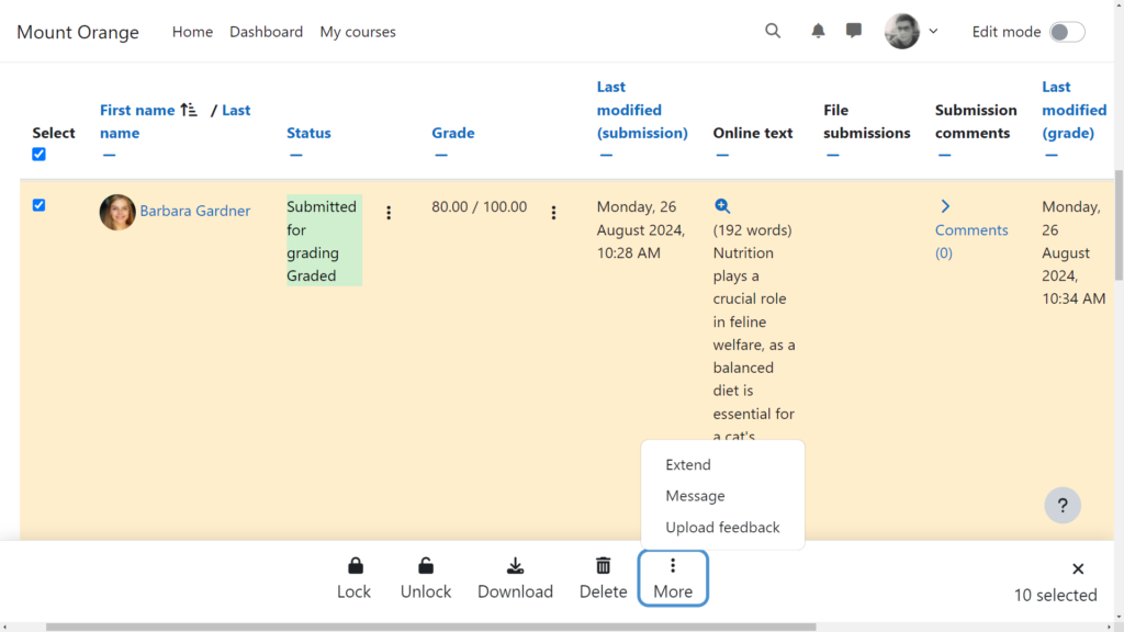 assignacions moodle 4.5